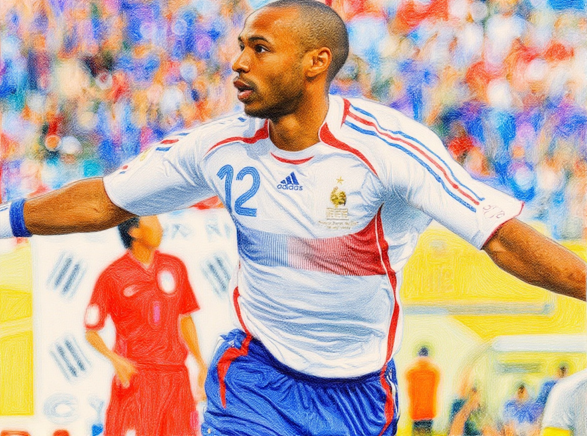 Thierry Henry a été formé à l'ASM, où il a fait ses débuts en 1994 avant de partir pour la Juventus puis devenir une icône du football mondial.