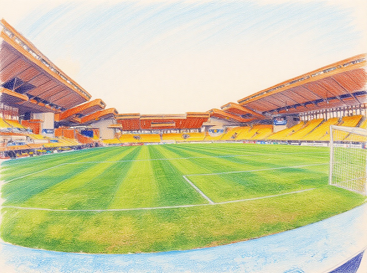 Le Stade Louis II actuel a été inauguré en 1985 et est connu pour son emplacement spectaculaire, une grande partie étant construite sur des terres gagnées sur la mer.
