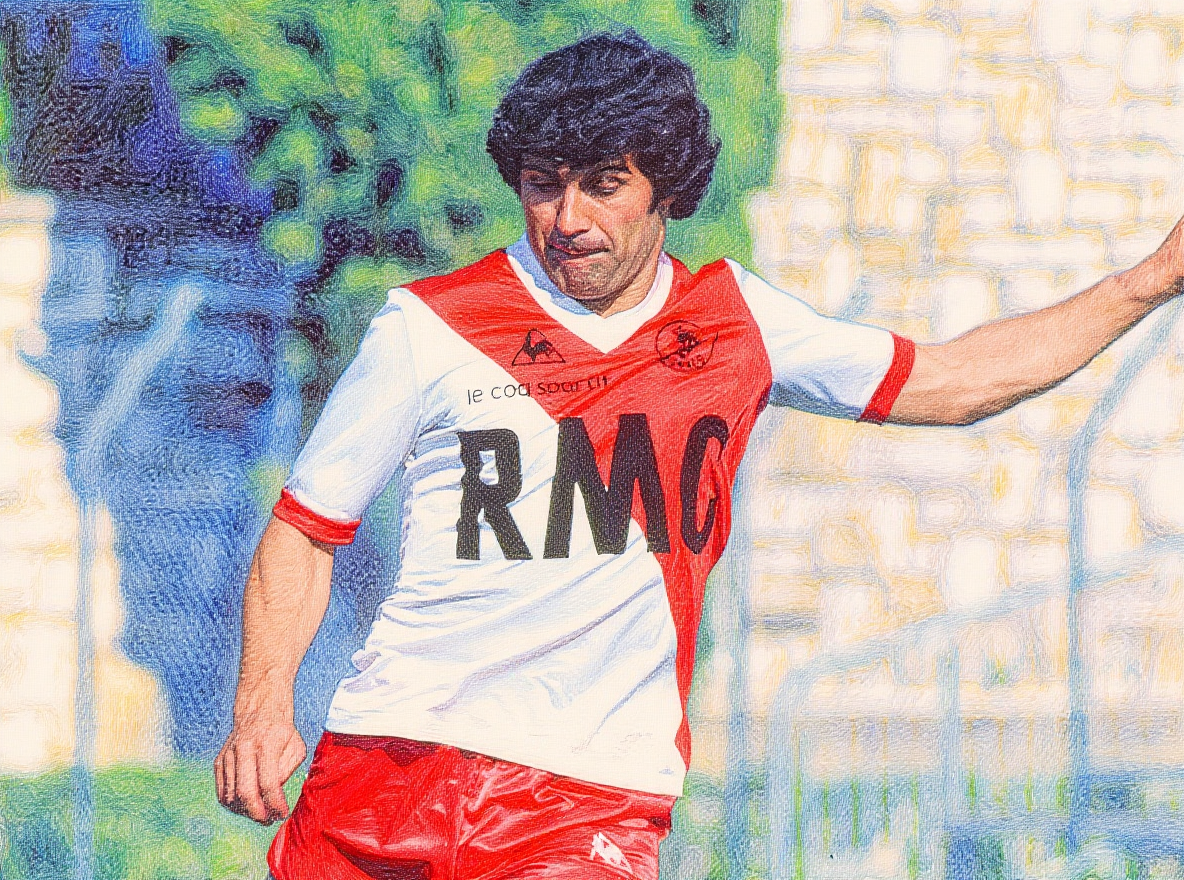 Delio Onnis a joué pour l'ASM de 1971 à 1980 et a marqué 223 buts, un record qui semble indépassable.