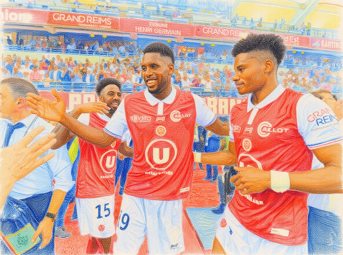 Reims a remporté le titre de Ligue 2 lors de la saison 2017-2018, assurant une promotion en Ligue 1 où le club s'est ensuite stabilisé.