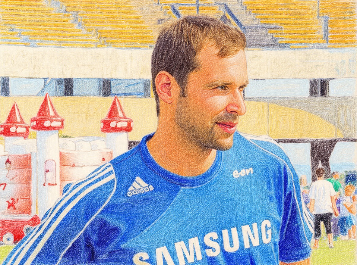 Petr Čech a joué pour Rennes de 2002 à 2004, période qui a lancé sa carrière internationale avant son transfert à Chelsea.