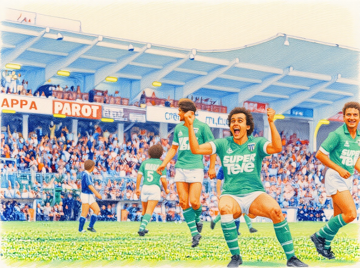 Quand l'ASSE a-t-elle remporté son dixième et dernier titre de Champion de France de première division ?