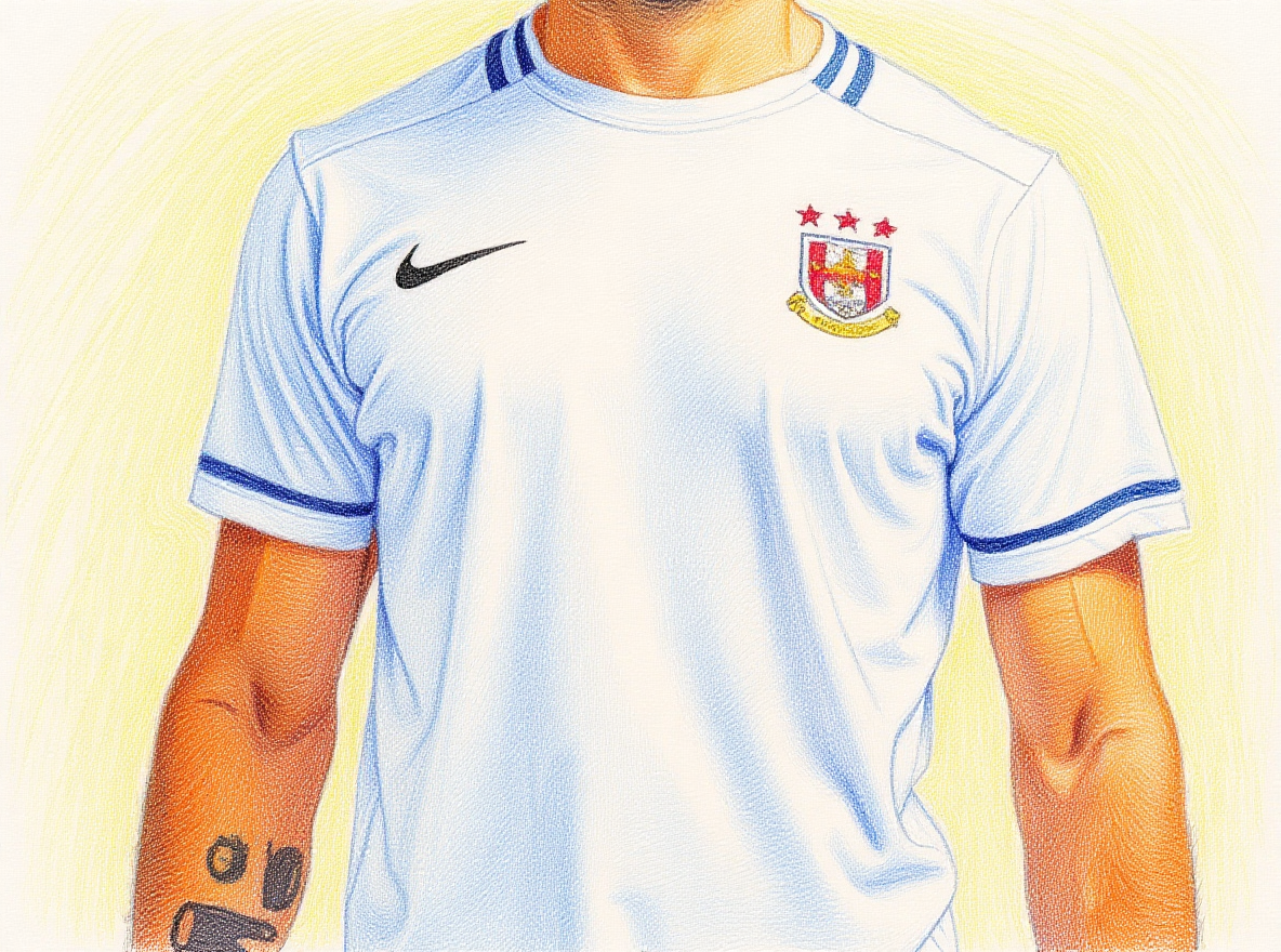 Quelle est la couleur principale du maillot et le surnom historique du club ?