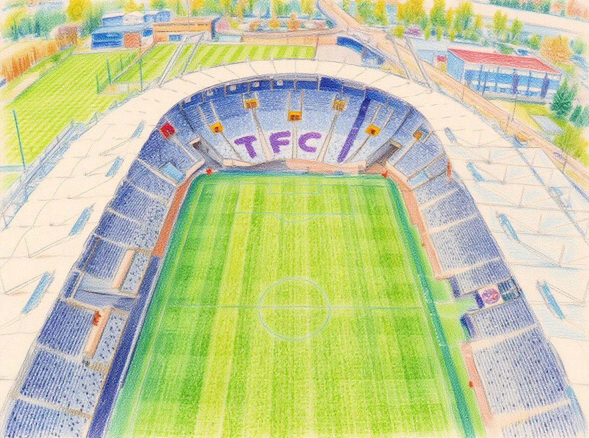 Le Stadium de Toulouse, souvent surnommé le 'Petit Wembley', est le lieu où le TFC joue ses matchs à domicile.