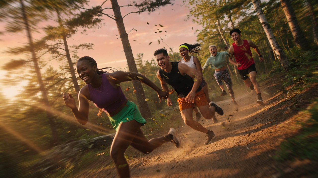 Le fartlek en course à pied, surtout en nature
