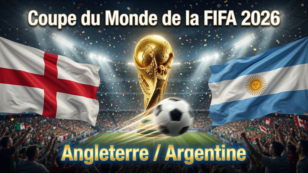 Pronostic Angleterre Argentine - Coupe du Monde 2026 15/07/2026