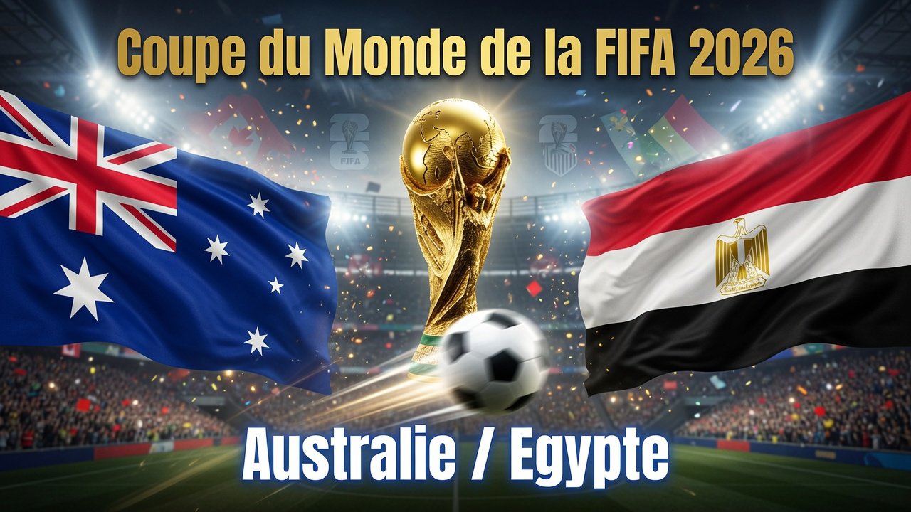 Pronostic Australie Egypte - Coupe du Monde 2026 03/07/2026