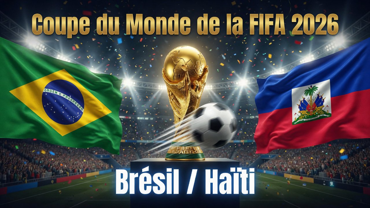Pronostic Brésil Haïti - Coupe du Monde 2026 20/06/2026