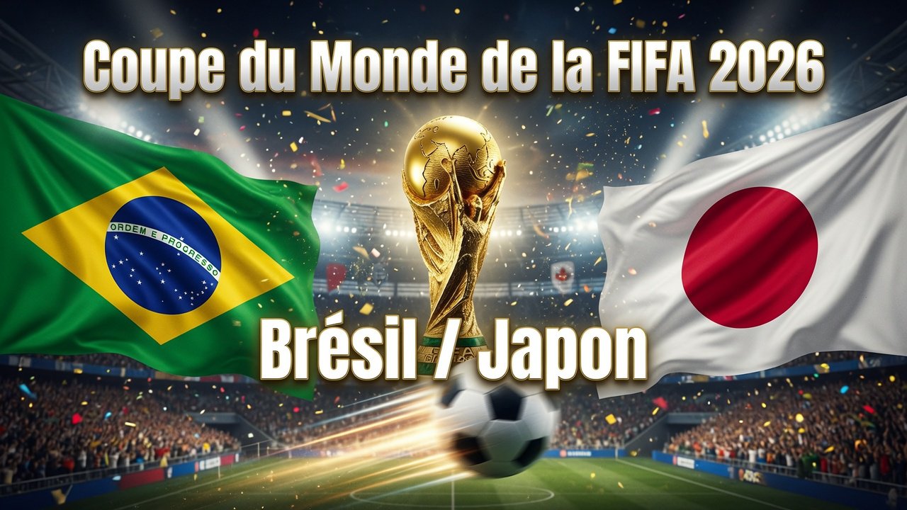 Pronostic Brésil Japon - Coupe du Monde 2026 29/06/2026