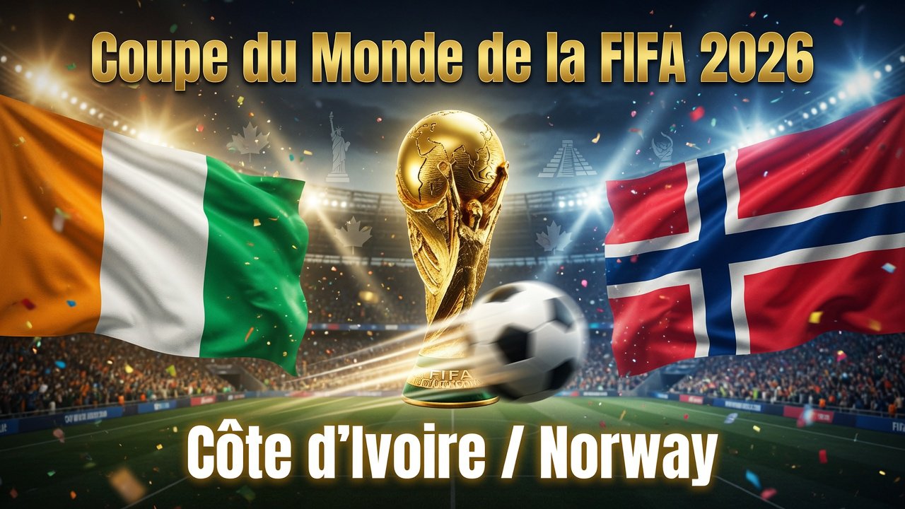 Pronostic Côte d'Ivoire Norvège - Coupe du Monde 2026 30/06/2026