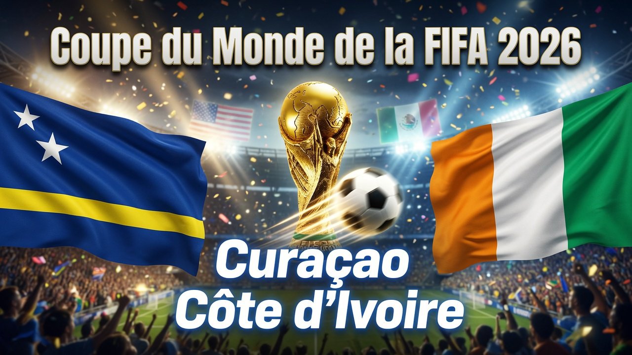 Pronostic Curaçao Côte d'Ivoire - Coupe du Monde 2026 25/06/2026