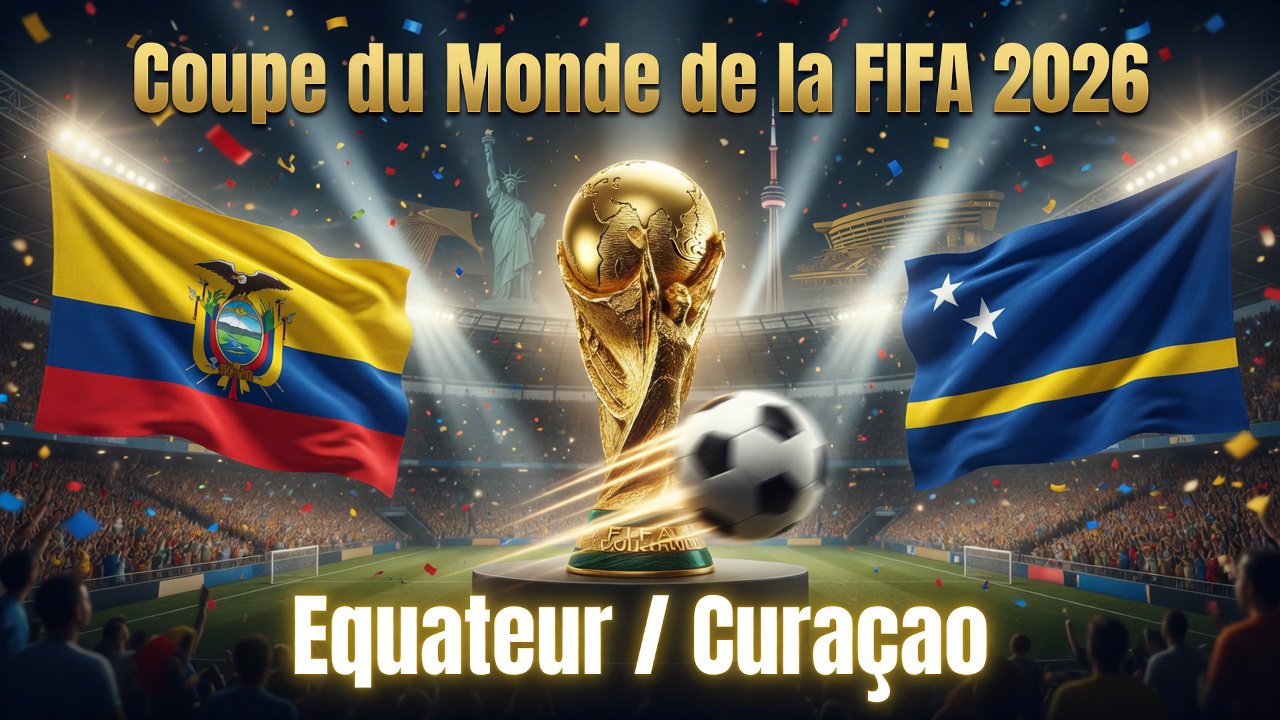 Pronostic Equateur Curaçao - Coupe du Monde 2026 21/06/2026
