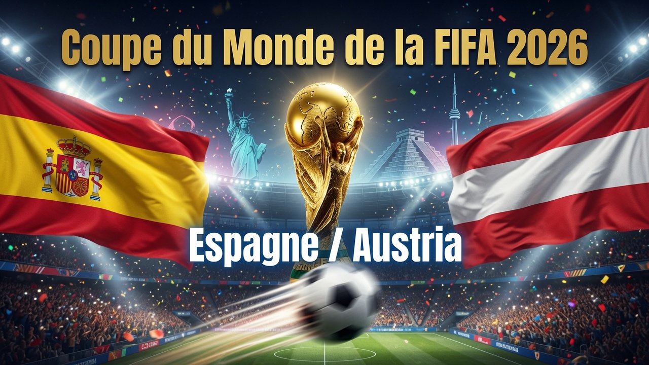 Pronostic Espagne Autriche - Coupe du Monde 2026 02/07/2026