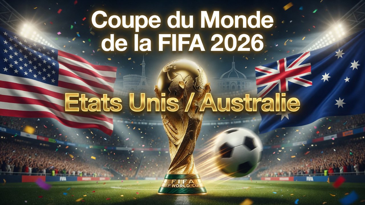 Pronostic États-Unis Australie - Coupe du Monde 2026 19/06/2026
