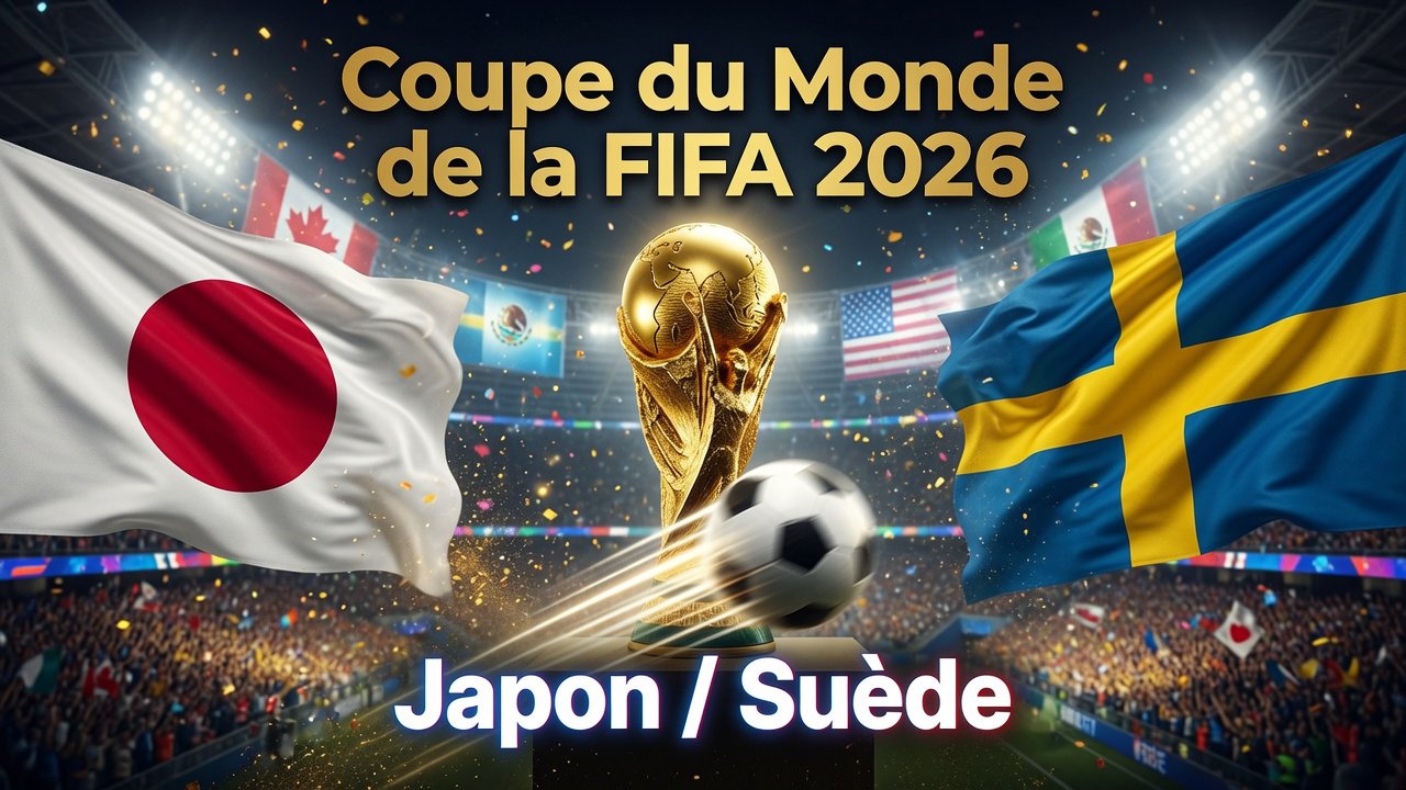 Pronostic Japon Suède - Coupe du Monde 2026 26/06/2026