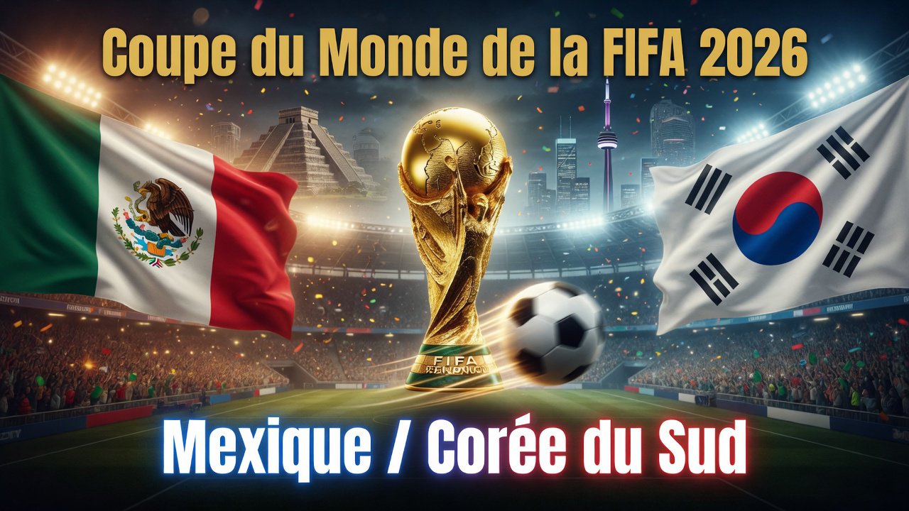 Pronostic Mexique Corée du Sud - Coupe du Monde 2026 19/06/2026