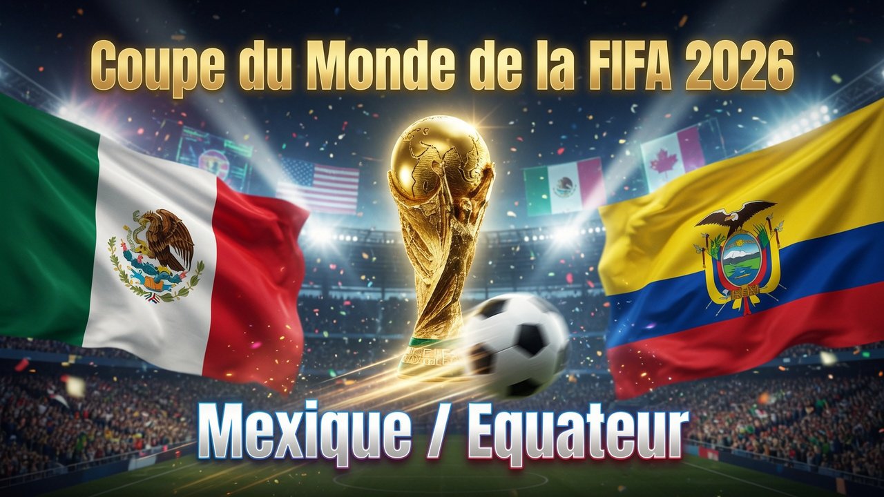 Pronostic Mexique Équateur - Coupe du Monde 2026 01/07/2026