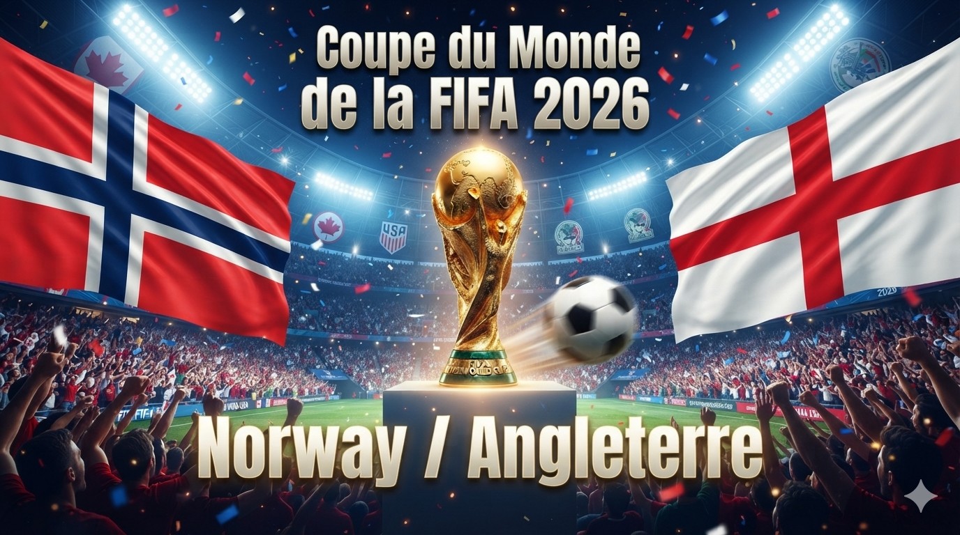 Pronostic Norvège Angleterre - Coupe du Monde 2026 11/07/2026