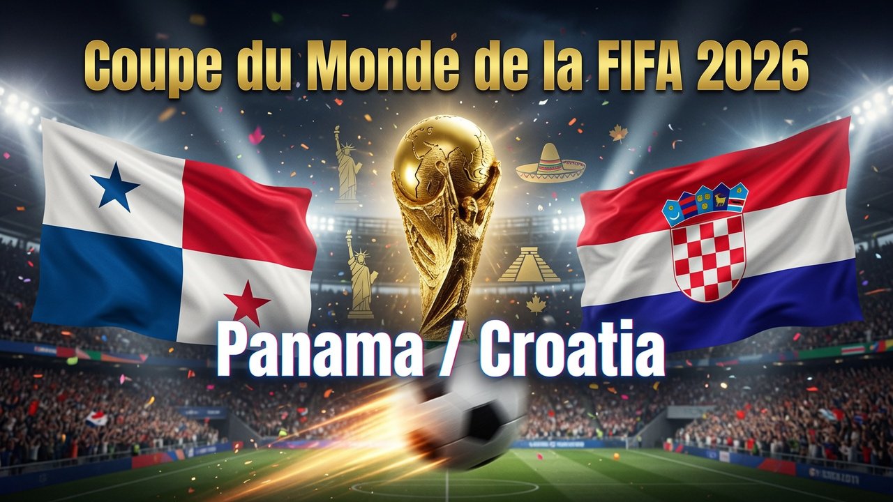 Pronostic Panama Croatie - Coupe du Monde 2026 24/06/2026