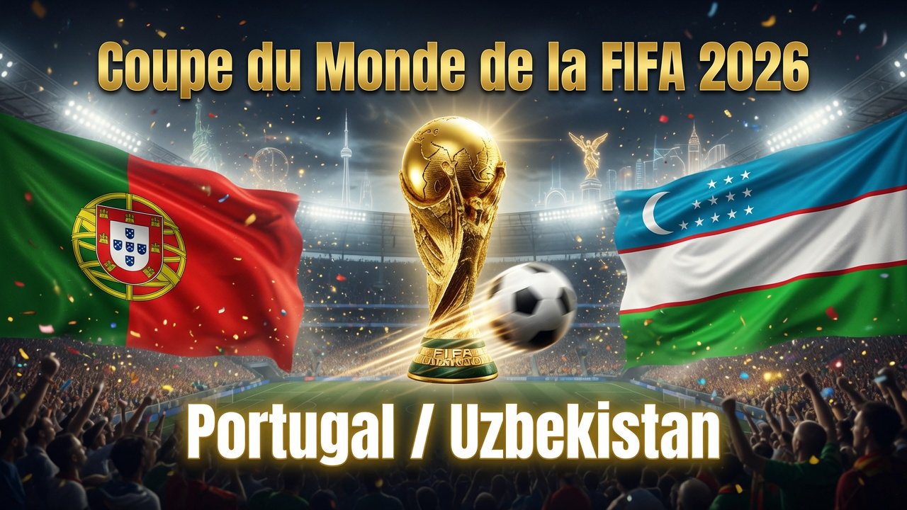 Pronostic Portugal Ouzbékistan - Coupe du Monde 2026 23/06/2026