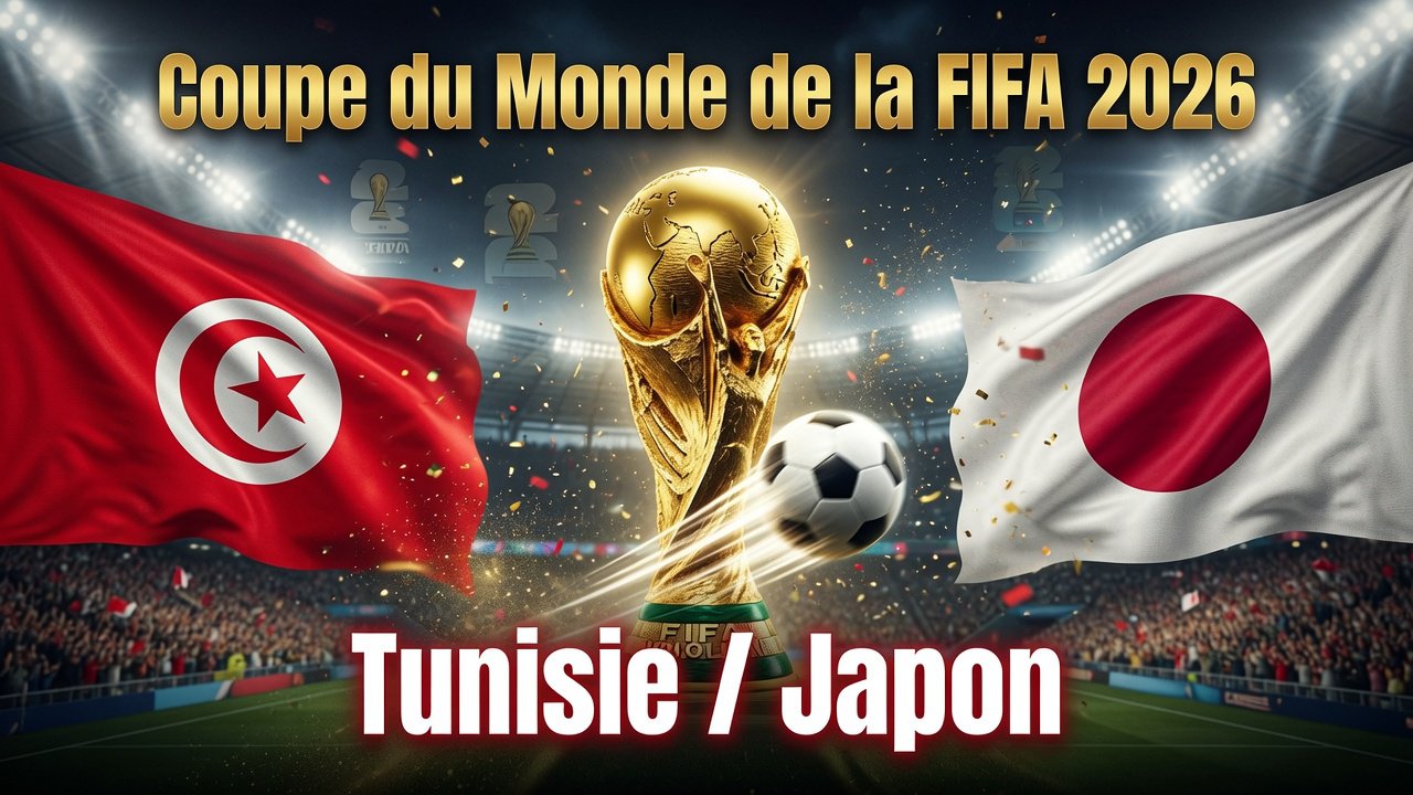 Pronostic Tunisie Japon - Coupe du Monde 2026 21/06/2026