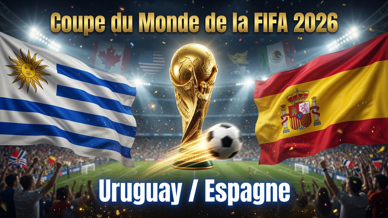 Pronostic Uruguay Espagne - Coupe du Monde 2026 27/06/2026
