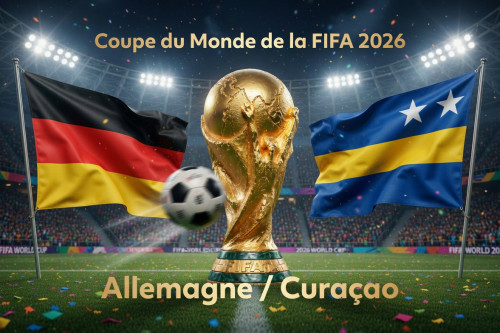Pronostic Allemagne Curaçao - Coupe du Monde 2026 14/06/2026