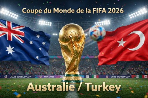 Pronostic Australie Turquie - Coupe du Monde 2026 14/06/2026